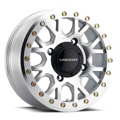 VISION GV8 Beadlock Invader ATV 15X6 4X156 ET12 As-Cast Machined Face (Qty of 4)