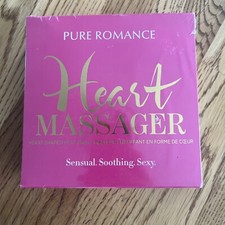 Pure Romance Heart Massager Reusable Heat Pack New Sealed In Box Valentines Gift