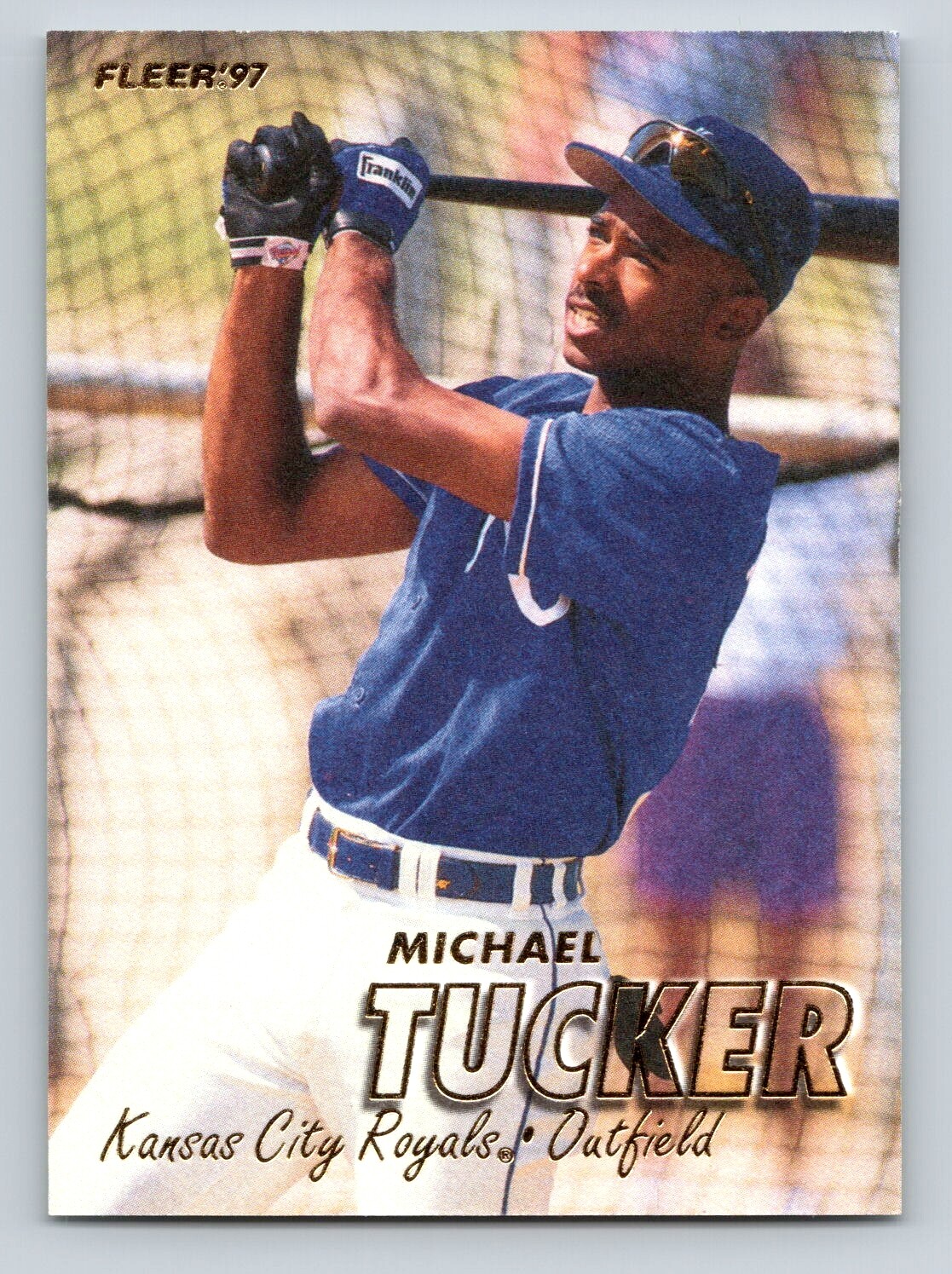 Michael Tucker 1997 Fleer #124 Kansas City Royals