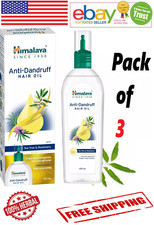 3x Himalaya Anti-Dandruff Hair Oil 100 Herbal 100ml. Each Free Ship 