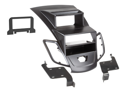 ACV 281114-21-1 Radio Bezel 2-DIN with Storage Compartment Compatible with Fo...