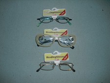 Lot of 3 New NWT Reading glasses 1.00