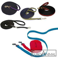 Longierleine 8m, Pferdelonge Gurtband/Drehkarabiner Longen Führleine Führstrick