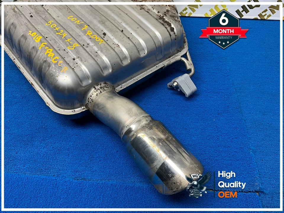 2018 - 2023 JAGUAR F-PACE 2.0L GAS REAR RIGHT PASSENGER SIDE EXHAUST MUFFLER OEM - Image 2 of 4