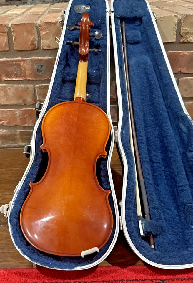 Hermoso Violín Knilling Bucarest 4/4 - EXCELENTE ESTADO con estuche rígido + arco Foto 3 de 4