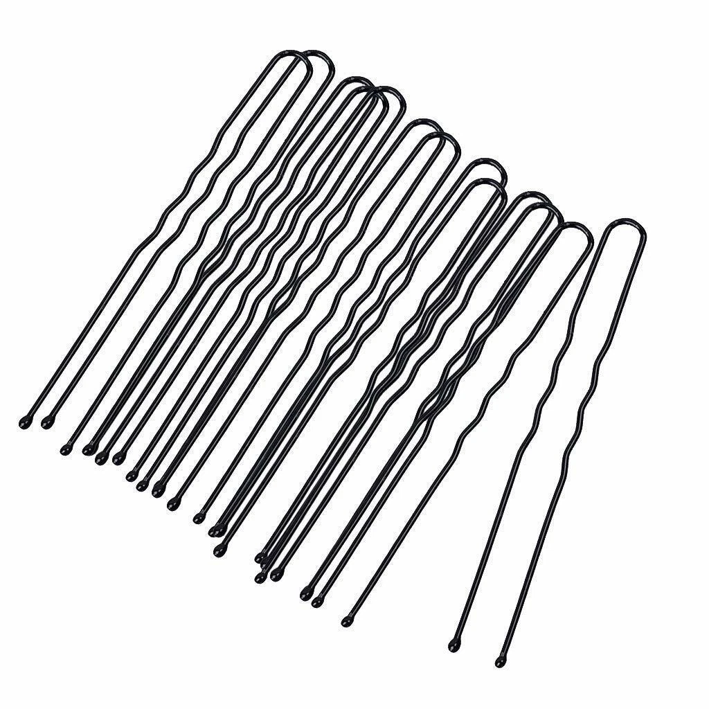 U Shaped Bobby Hair Juda Pin Black Metal Pack of 40 Pcs eBay