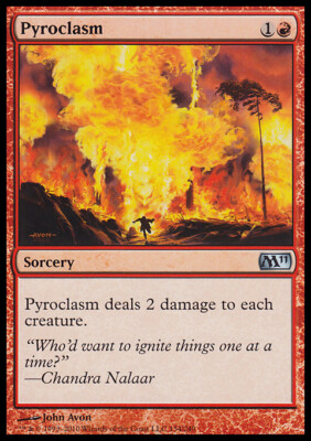 Magic the Gathering MTG Pyroclasm (154) Magic 2011   LP