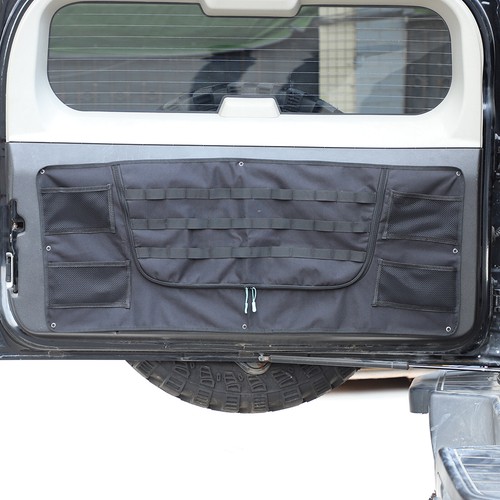 Fits 05-09 Hummer H3 Tailgate Rear Door Molle Panel Storage Net Trunk Organizer - Picture 5 of 12