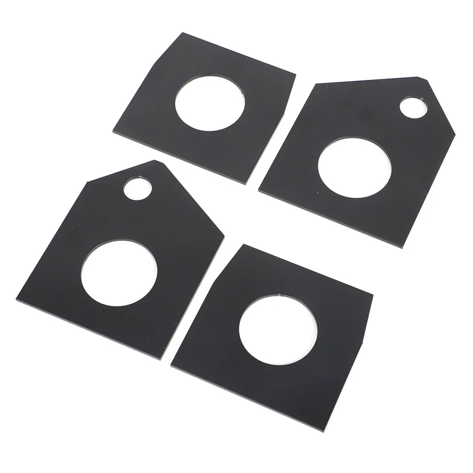 Para 67-69 Camaro Firebird Cuerpo Subchasis Montaje Placas Reparación 4 piezas 68-72 Nova EE. UU. Foto 3 de 4