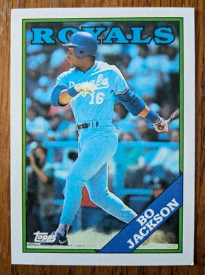 BO JACKSON, 1988 TOPPS #750