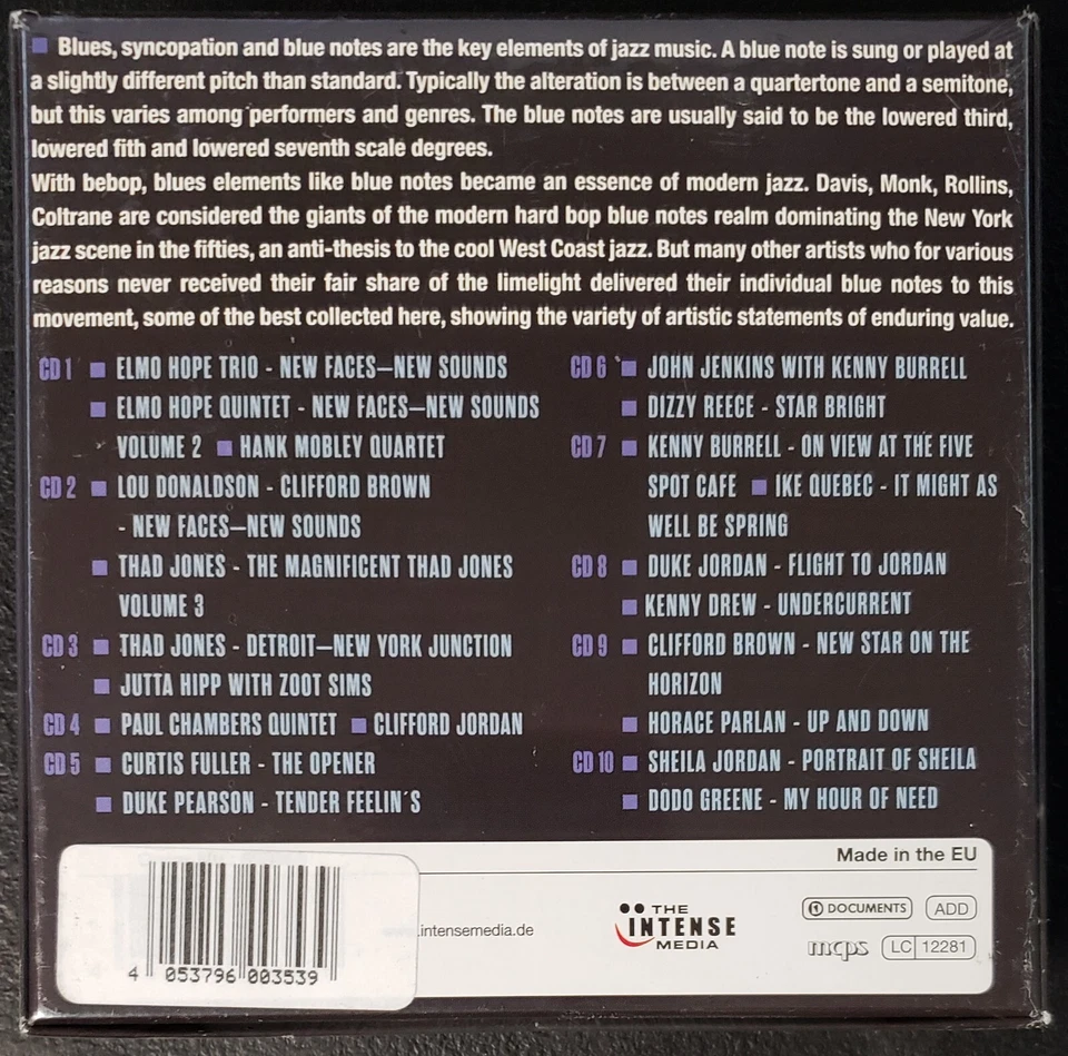Various Artists Blue Notes (CD) Box Set - Image 2 of 4