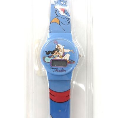 その他 Disney Aladdin Genie Jasmine Blue 90s Disney Aladdin Genie Jasmine Blue 90s Vintage Cartoon Digital