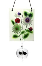 Lichtmühle Radiometer 80mm mit Fensterbild Fusing Lichtmühlen von GlasXpert