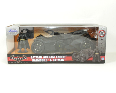 Jada - Batman Arkham Knight, Batmobile & Batman, Die Cast, 1:24, Neu, OVP