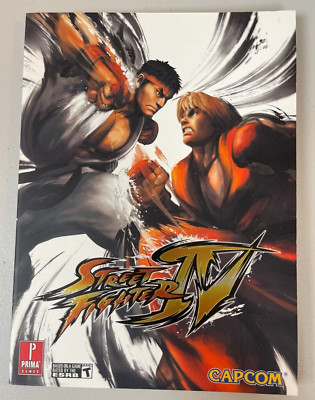 Street Fighter IV 4 Official Strategy Guide for Xbox 360 PS3 Prima Games