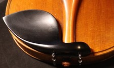 Violin Ebony Light weight Guarneri Style Chin Rest 4/4 with Standard Bracket