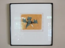 ROBERT KULICKE "DUM-DUM ROSES" 1964, Signed, Acrylic Screen Print, 1/200