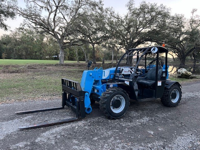 2014 GENIE 5519 MINI TELEHANDLER - 4X4X4 - NEW TIRES - READY TO WORK ...
