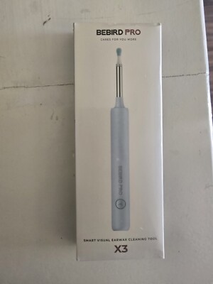 BeBird Pro X3 Smart Visual Earwax Removal Tool with Wi-Fi Camera NEW Sealed. 100