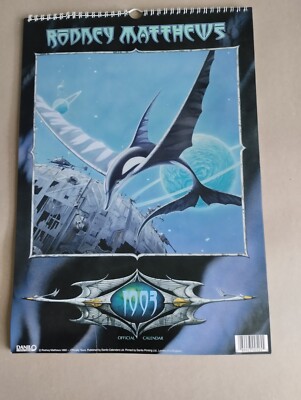 Rodney Matthews 1993 Official Calendar Kalender 1993