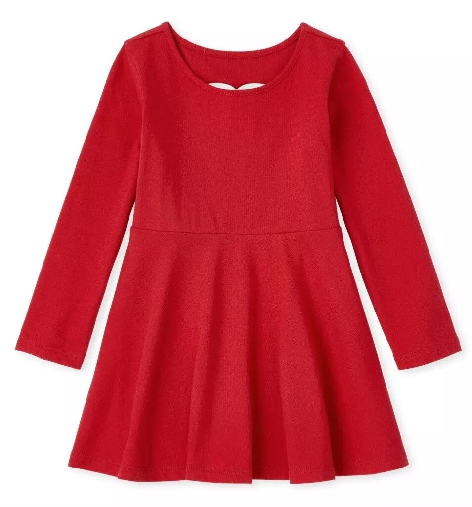 Childrens place red best sale dress