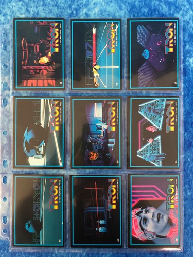 Tron complete trading card base and sticker set by Donruss 1982 Disney - Picture 14 of 19