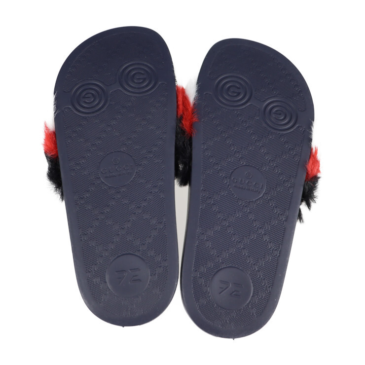 Gucci Horsebit Sandals 526176 #30 Navy Kids | eBay