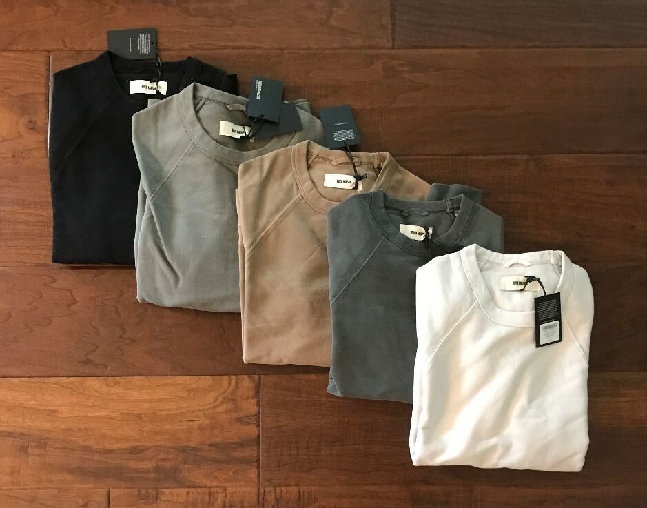 NWT Buck Mason French Terry Brushed Loopback Raglan Sweatshirt | eBay