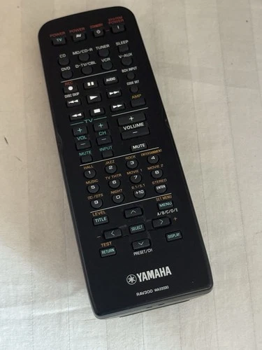 GENUINE YAMAHA RAV300 A/V RECEIVER REMOTE - HTR-5630 HTR-5730 RX-V350 RX-V357