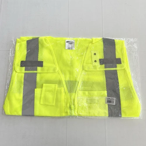 New PETRA ROC LVM2-LPSV Hi-Vis ANSI Class 2  Safety Vest, SIZE Regular S-XL image 6