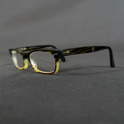 Jean Lafont Felicie 414  50-16 142 Green Tortoise Eyeglass Paris Only Frame