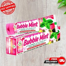 ORGANIC TOOTHPASTE- AL RIYAN BUBBLE MINT Toothpaste 100 Natural Fluoride free
