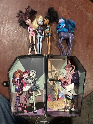Mattel Monster High 2008-2012 1st Generation Doll Set of 4 with accessories