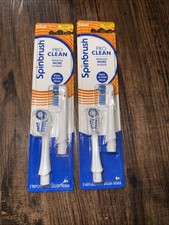 Spinbrush PRO Clean Replacement Head Refill Soft Bristle Qty 4 New