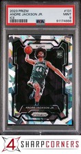 2023 PANINI PRIZM ICE #131 ANDRE JACKSON JR. RC POP 6 PSA 9