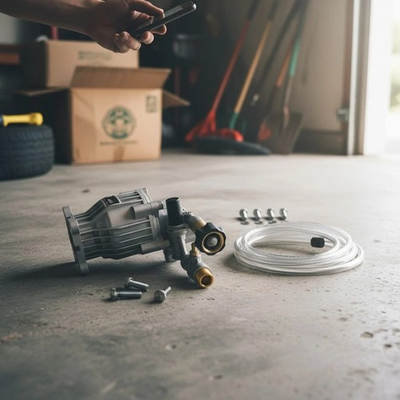 #ad Durable 3300 PSI Pressure Washer Pump with Maintenance Free Design 2.4 GPM $188.87