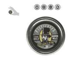 Luxury Sandalwood Mustache Wax: 1 oz Strong Hold for Distinguished Gentlemen
