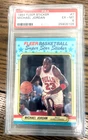 1988 Fleer NBA Sticker Michael Jordan Chicago Bulls Card #7 PSA 6 EX-MT