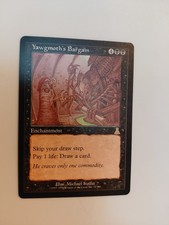 Yawgmoth's Bargain Urza's Destiny #75/144 MTG Magic the Gathering NM Condition