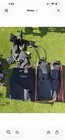 Aqua Lung Scuba Gear Lot: BCD Buoyancy Compensator, Gloves, Fins, Booties — photo 3