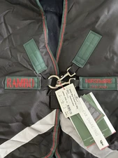 Rambo Wug 1680D Heavy 400g Waterproof Horse Turnout Blanket - 81" BLACK