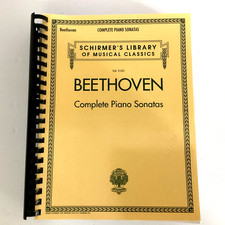 SHIRMER'S LIBRARY OF MUSICAL CLASSICS VOL 2103 BEETHOVEN COMPLETE PIANO SONATAS