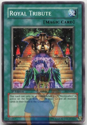Royal Tribute PGD-091 Common 1. Auflage Moderated Played Yugioh