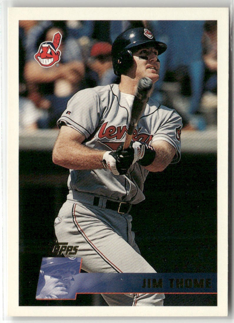 1996 TOPPS #253 JIM THOME CLEVELAND INDIANS