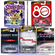 Hot Wheels Premium Pop Culture 5 Car Set 2025 G Case 956G 1:64 Diecast NEW