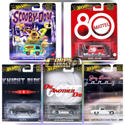 Hot Wheels Premium Pop Culture 5 Car Set 2025 G Case 956G 1:64
