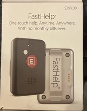 FastHelp Medical Alert Device NO FEES No Phone Needed Dials 911 Anytime Anywhere