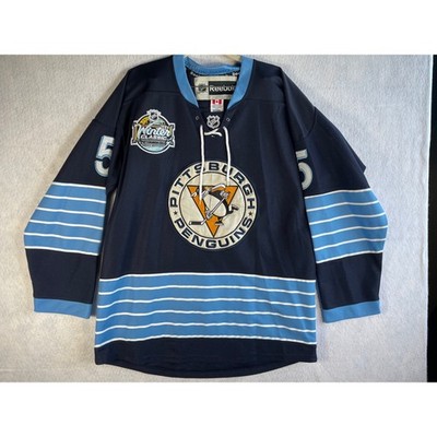 Reebok Pittsburgh Penguins 2011 Winter Classic Engelland 5 Jersey Navy Size 52