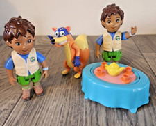 DORA THE EXPLORER Diego Safari  Swiper The Fox  Flip Table Mattel Viacom