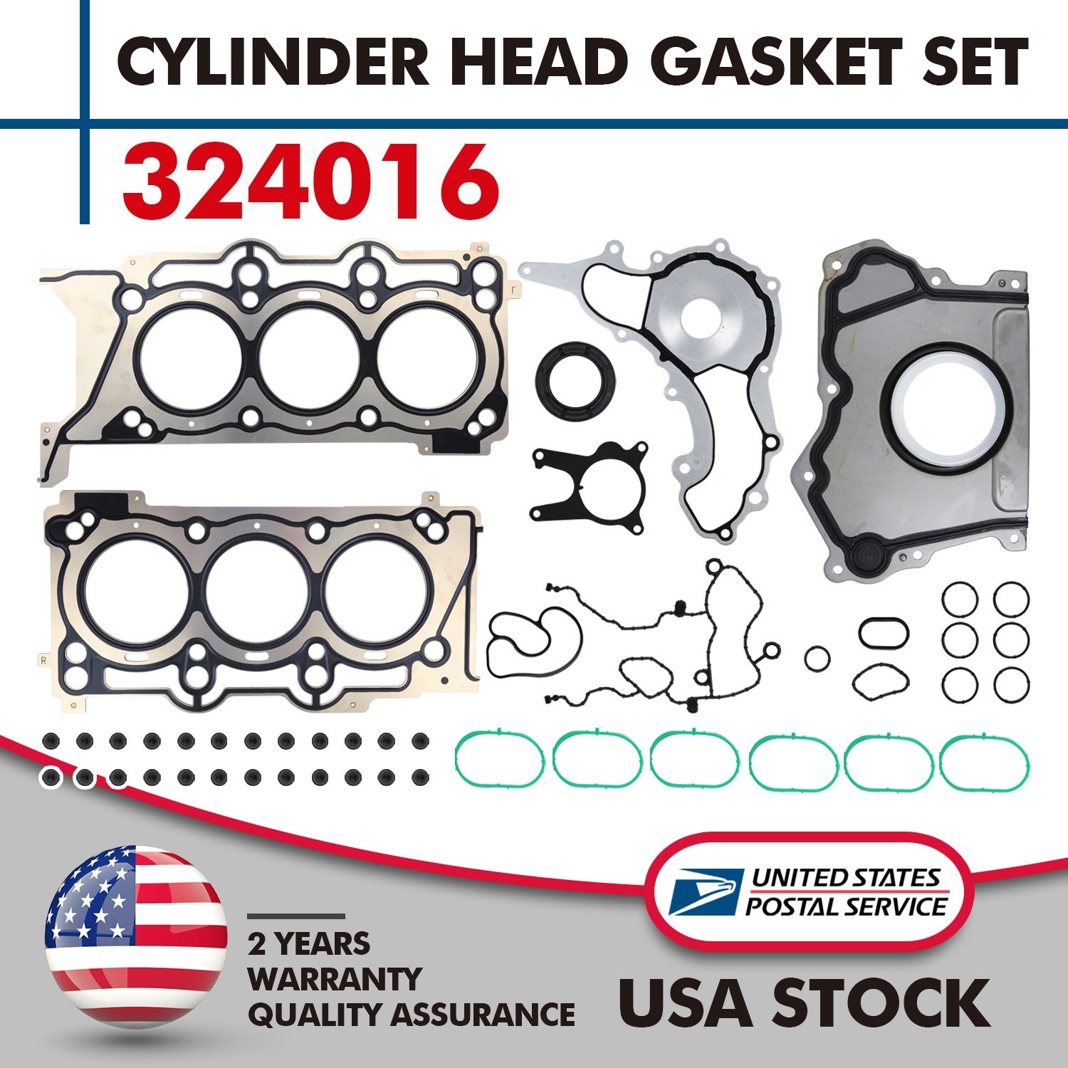 Maserati Ghibli FRONT Cylinder head gasket P/N 324016